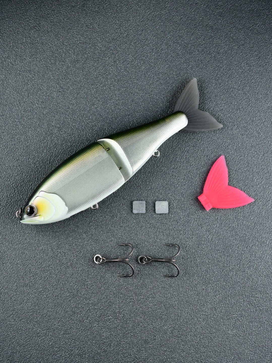 Ode an den Swimbait Republic Glideway 176 in Green Glass