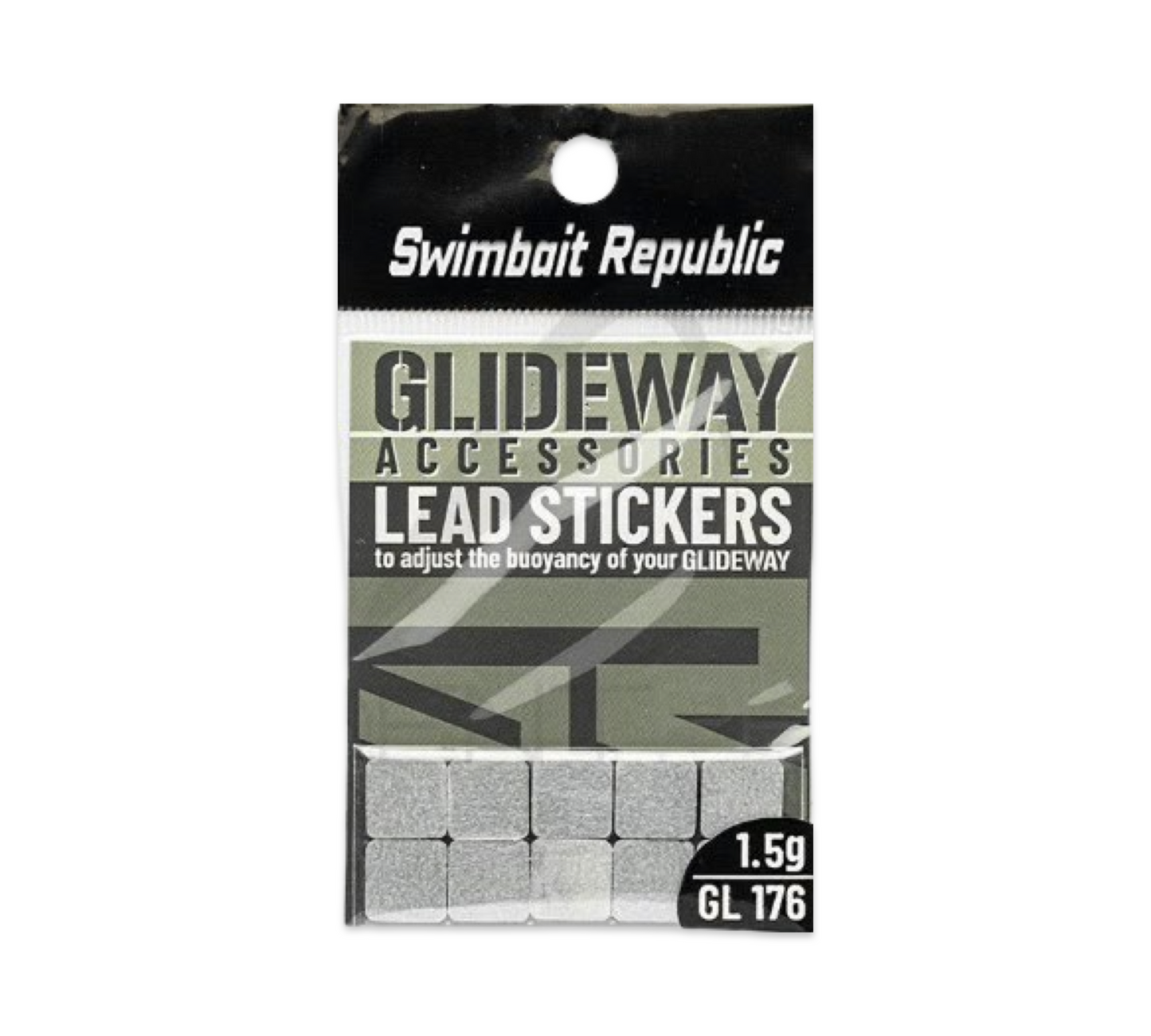 Swimbait Republic Glideway Gewicht Sticker