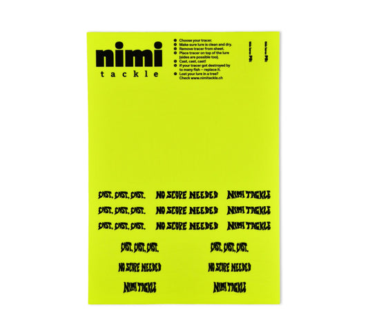 Nimi Tackle Swimbait Tracers Yellow