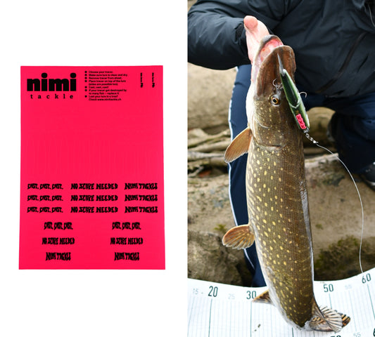 Nimi Tackle Swimbait Tracers Pink