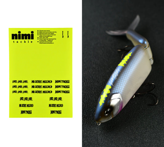 Nimi Tackle Swimbait Tracers Yellow